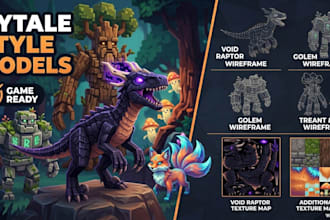 custom minecraft, hytale model,3d animation,blockbench,textures,mods,plugin