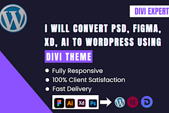 transforme votre maquette figma en site wordpress divi rapide et responsive