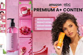 design enhanced amazon ebc, a plus content  ebc design amazon brand content