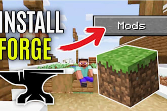 develop custom mod for java edition in forge and fabric for you