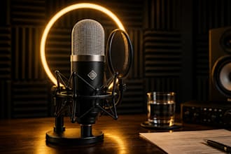 record a professional american male voice over for commercials and narration