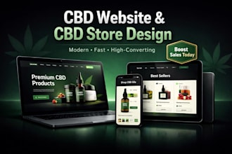 build update dispensary, cannabis, cbd, design marijuana store website