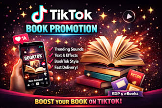 create tiktok video ads, tiktok book promotion, booktok video ads for authors
