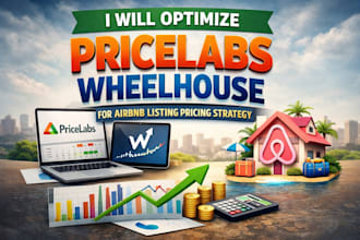 optimize pricelabs wheelhouse for airbnb listing pricing strategy