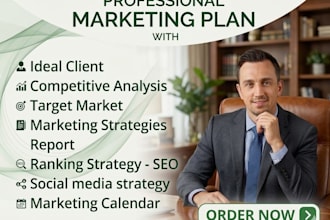 do market research, market analysis, and feasibility study for business