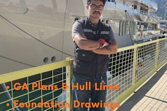free consultation professional yacht and boat drawings from naval architect