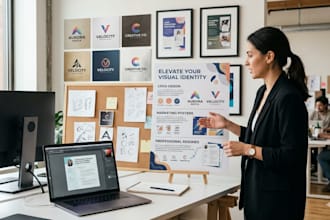 create marketing posters and develop marketing content