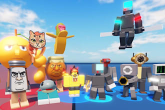 develop an escape the tsunami game for brainrots, escape tsunami roblox game