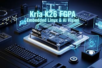 develop kria k26 fgpa and embedded linux for vision and ai systems