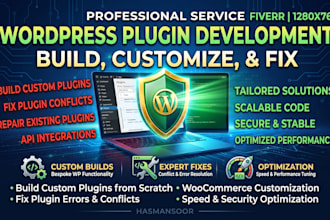build custom woocommerce plugins and fix PHP errors