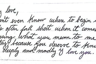 handwrite documents, study notes and letters