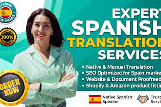 translate english to spanish shopify SEO content srt subtitle blog post
