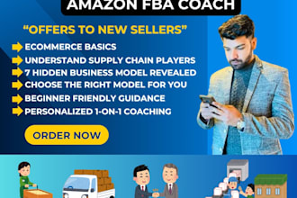 be your amazon fba coach ecommerce mentor and consultant