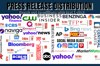 distribute press release, write press release, press release distribution PR