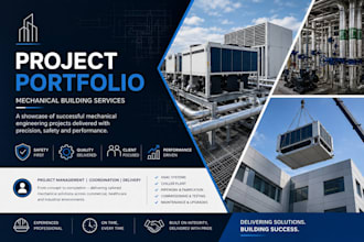 tailor a professional project portfolio
