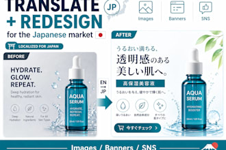 localize your visuals for the japanese market