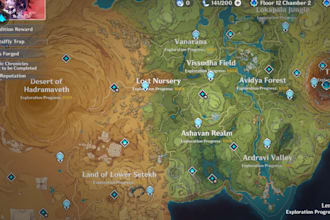 do exploration in any genshin impact area