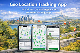 do geolocation tracking app for ios and android app, location tracking app