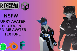 design and upload vrchat avatars professionally