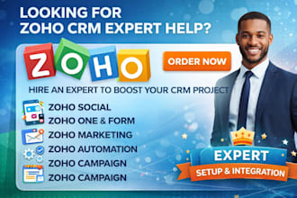 setup zoho marketing automation zoho crm zoho social zoho one zoho form campaign