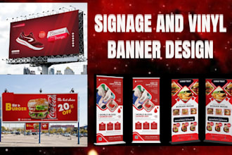 design billboard, signage, outdoor, vinyl, roller banner