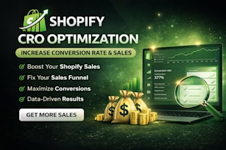 do conversion rate optimization cro, shopify cro audit, website audit conversion