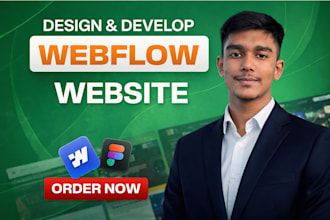 design develop webflow website figma to webflow  expert