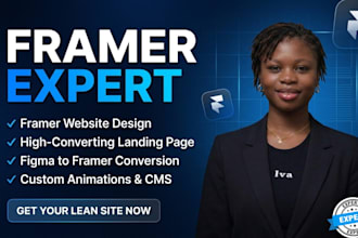 build framer website framer landing page create framer website