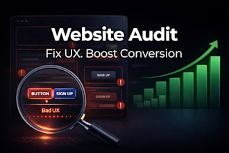 audit your website UX and give actionable improvements