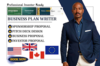 write business plan, sponsorship or fundraising proposal, nonprofit