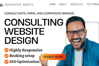 design consulting firm website business website professional service website