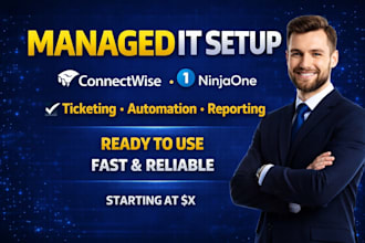 setup msp connectwise manage autotask psa ninjaone atera bitwarden quickbooks