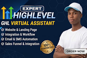 setup gohighlevel virtual assistant ghl agency onboarding real estate website