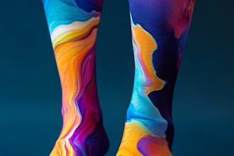 unique socks design and custom socks design