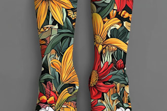 socks design unique socks design