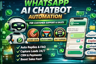 do whatsapp ai chatbot automation for customer support with ai automation agency