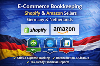 manage ecommerce bookkeeping for online sellers in germany and netherlands