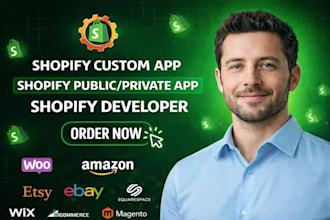 rebrand shopify custom app shopify public shopify  private app api integration