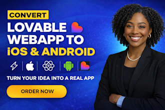 lovable ai bolt figma to web app ios android with  app store capacitor supabase