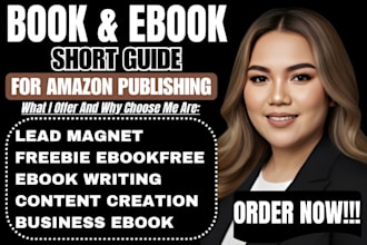 write your ebook lead magnet, freebie, or short guide for your business
