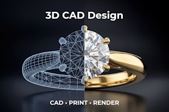 do 3d jewelry design luxury rings necklace cad design rhinoceros for 3d printing