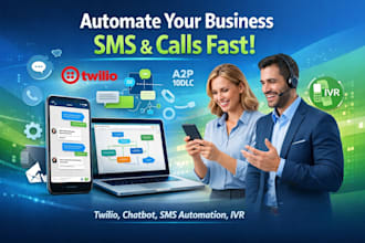 build twilio SMS chatbot to automate replies and capture leads fast
