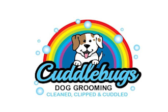 create amazing dog grooming logo for a love animal