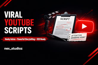 engaging longform youtube video scripts