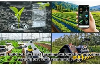 build iot vertical farming automation app,smart agriculture and farm mobile app
