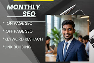 provide monthly local SEO google  rank no  1 in your website
