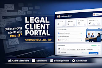 build legal platforms where clients subscribe request consultations and download