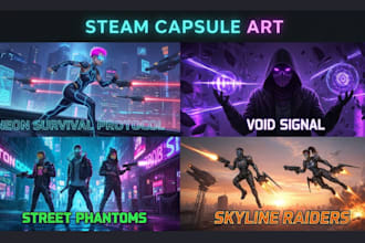 steam capsule art banner cover game poster storefront artwork art illustration