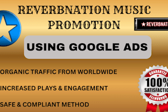 organically promote your reverbnation music for real engagement using google ads