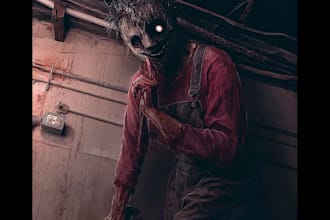 draw dark fantasy horror characters with cinematic detail